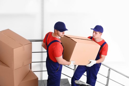 Local removals team preparing a home move in South Ruislip