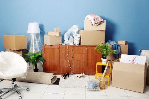 Man with van removal service helping with a local move in South Ruislip