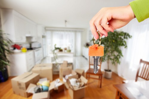 Moving team helping a South Ruislip home relocation