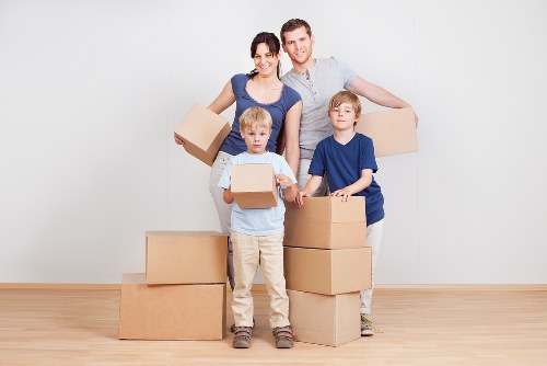 Professional moving van helping with flats and homes in South Ruislip