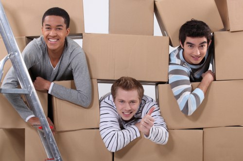 Commercial removals support for a small business in South Ruislip