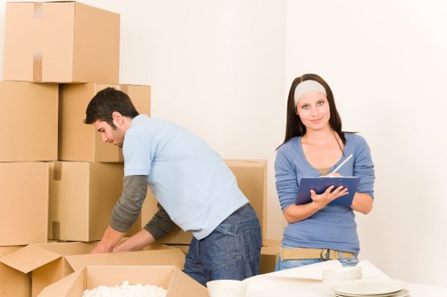 Loading furniture for a South Ruislip house or flat move
