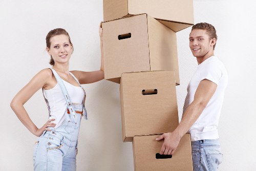Furniture loading support for a local South Ruislip move