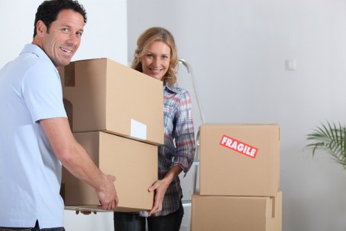 Removal van used for residential and business transport in South Ruislip